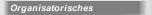 Organisatorisches